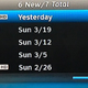 A snapshot of unwatched episodes in my queue